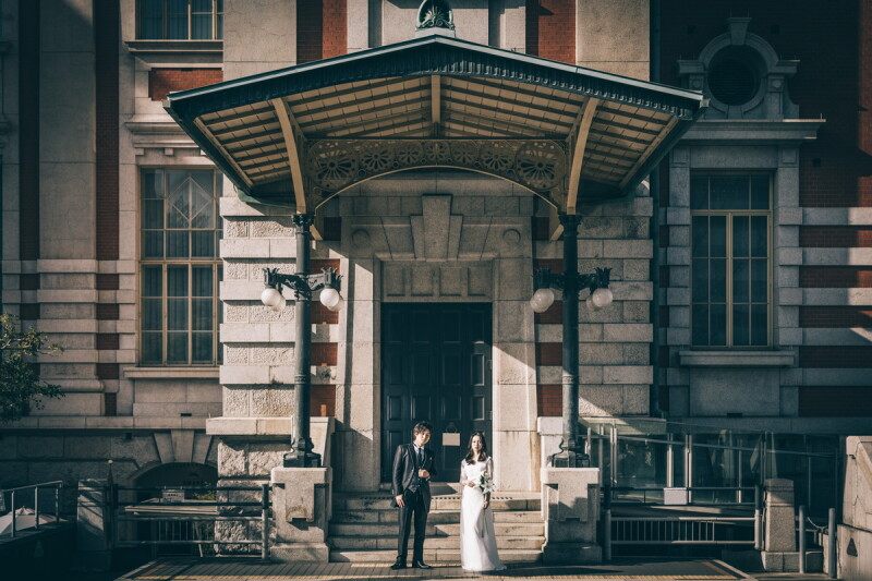 スタジオアンルージュなんばOCAT店_歴史的建造物で撮影できる