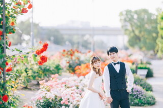 季節の花々と広大な景色で撮るガーデンフォト