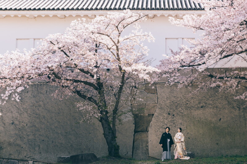 スタジオアンルージュなんばOCAT店_歴史的建造物で撮影できる