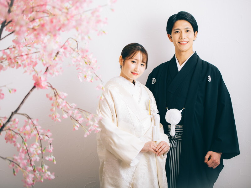 スタジオアンルージュなんばOCAT店_庭園で撮影できる