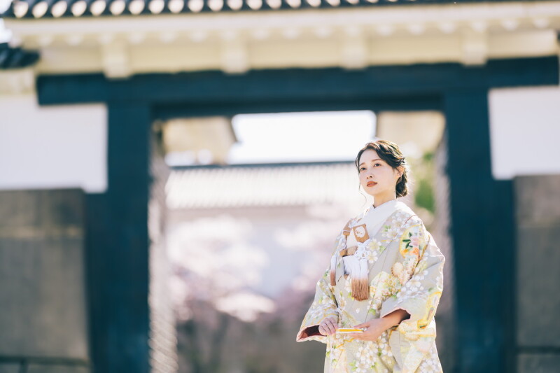 スタジオアンルージュなんばOCAT店_歴史的建造物で撮影できる