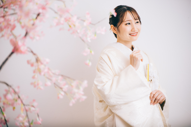 スタジオアンルージュなんばOCAT店_庭園で撮影できる