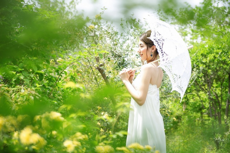 洋装スタジオ&屋上庭園フォトクラシックプラン|データ1カット&4Pアルバム付き