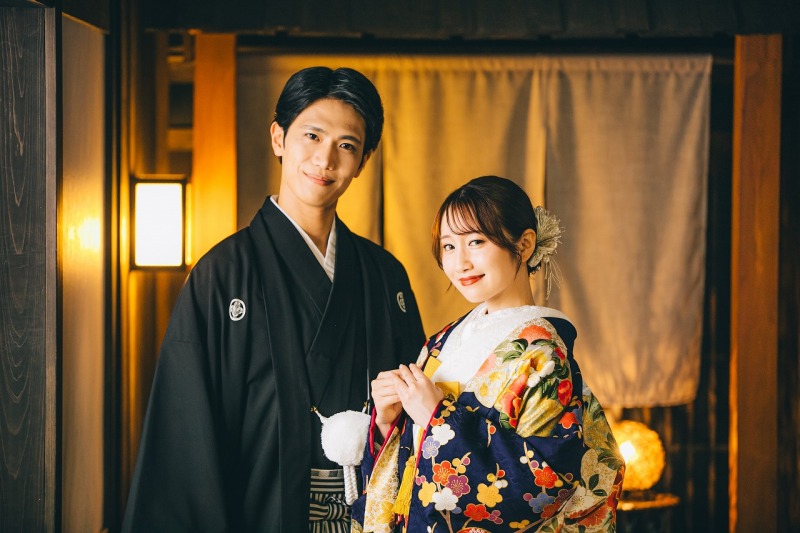 5組限定【超特急】1週間でお届け!オプション無料の全て揃ったこみこみプラン!!平日撮影限定 和装or洋装1着70カットプラン