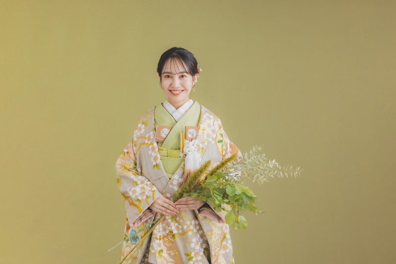 和装スタジオフォトアルバムプラン｜データ11カット&8Pアルバム付き