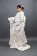 白無垢・鶴と松相良刺繍