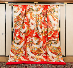 R011-舞鶴に熨斗御所車　犬抱っこOK