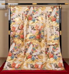 R054-花車舞鶴白金