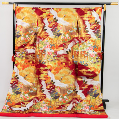 R533-深赤金舞鶴と御所車