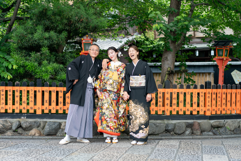 花嫁様とご両親