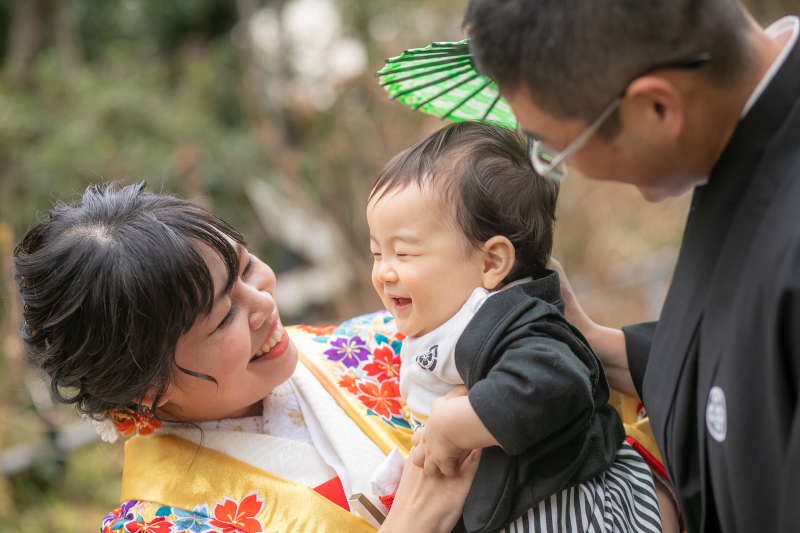 もちろん笑顔に