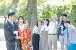 ご家族と楽しむ前撮り