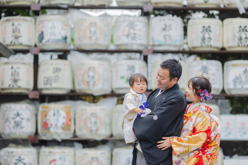 パパの抱っこが安心