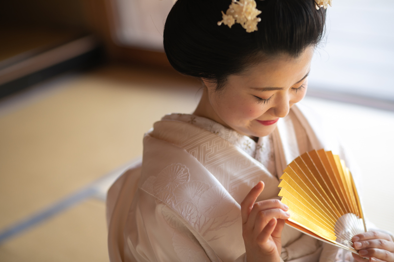 日本髪を強く希望