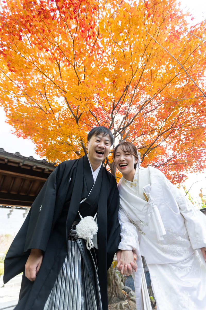 紅葉満喫ロケーション撮影
