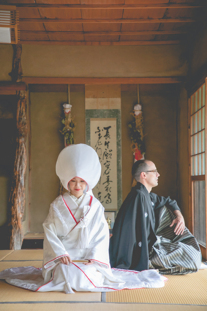 和室でリラックス