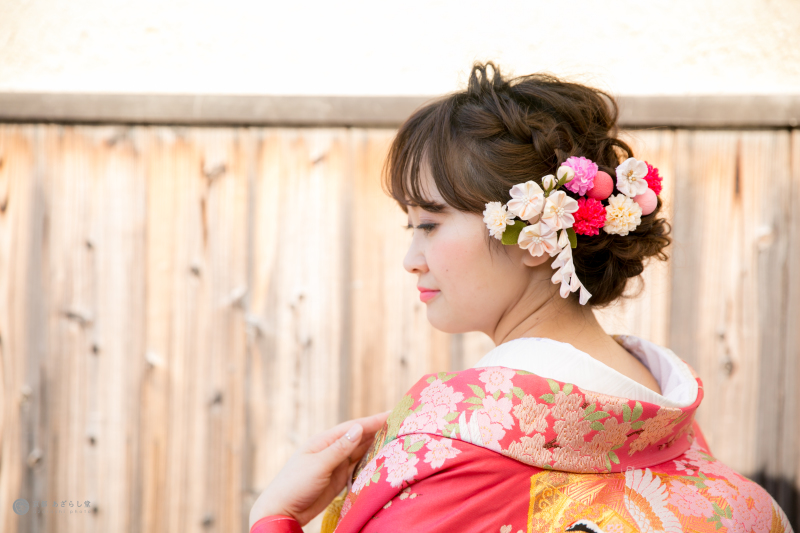 新婦様のヘアショット