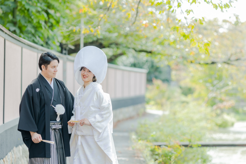 白無垢にお召し替え