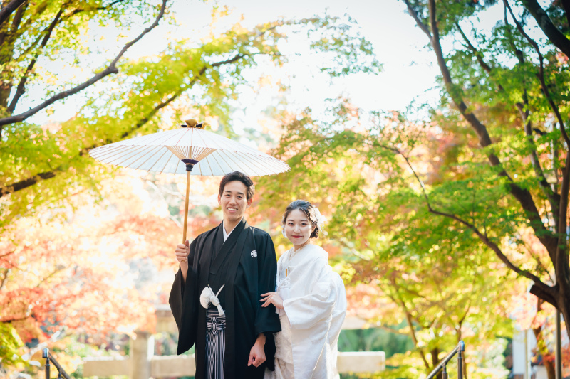 白無垢姿も素敵です