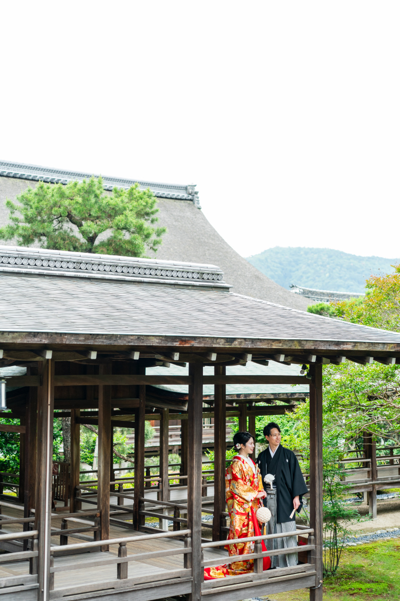 京都嵯峨のお寺・大覚寺ロケ撮影プラン