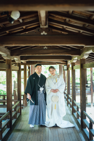 新緑の大覚寺と岡崎