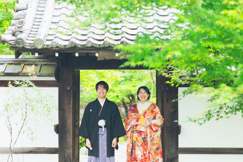 お寺でしっとり