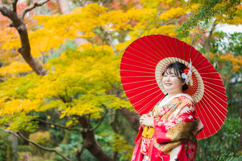 紅葉も