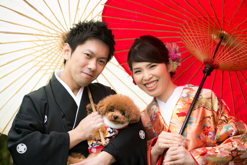 ペットと一緒に！