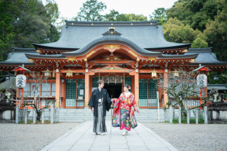 素敵な赤いお着物で