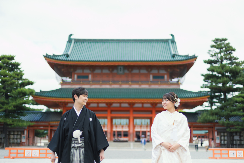 迫力満点の応天門