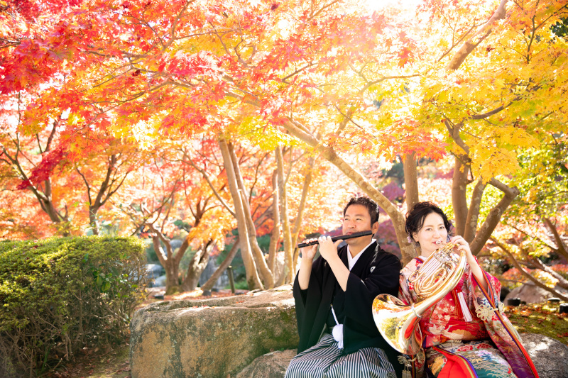 楽器が似合うんです