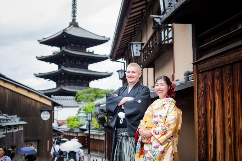 祇園八坂をグルリ+和室で快適に撮影プラン