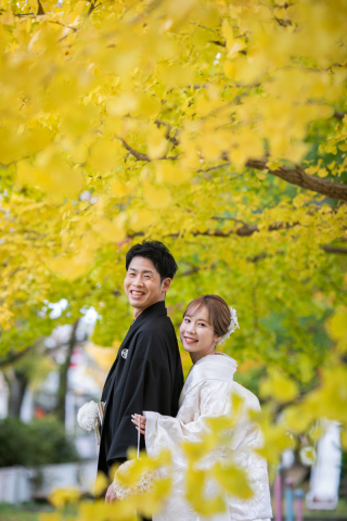 秋の大原野！紅葉とイチョウ大満喫ロケ