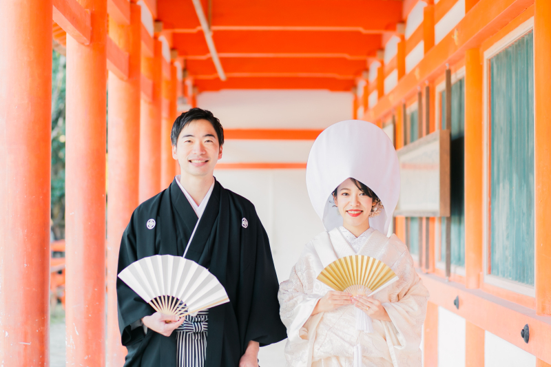 下鴨神社でのあざ婚(あざらし婚礼)