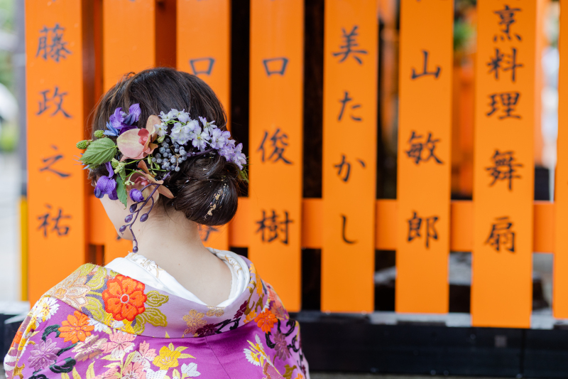 ヘアスタイルにもご注目