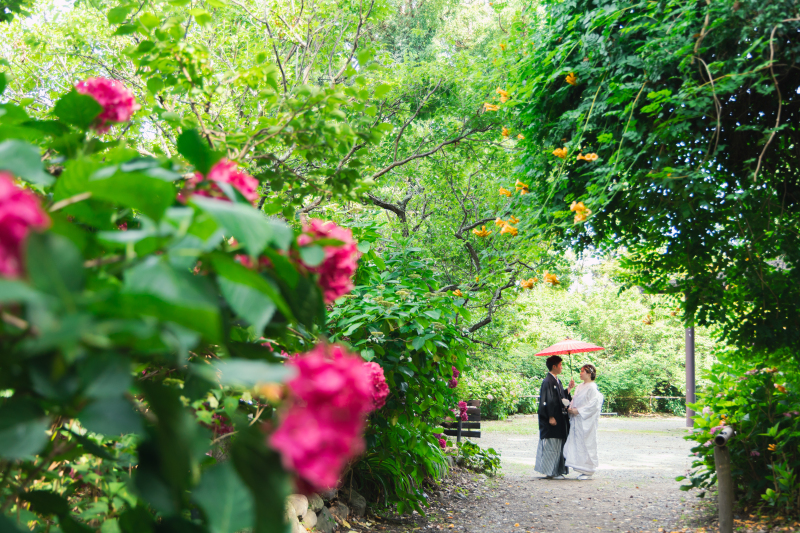 白無垢にお召し替え!