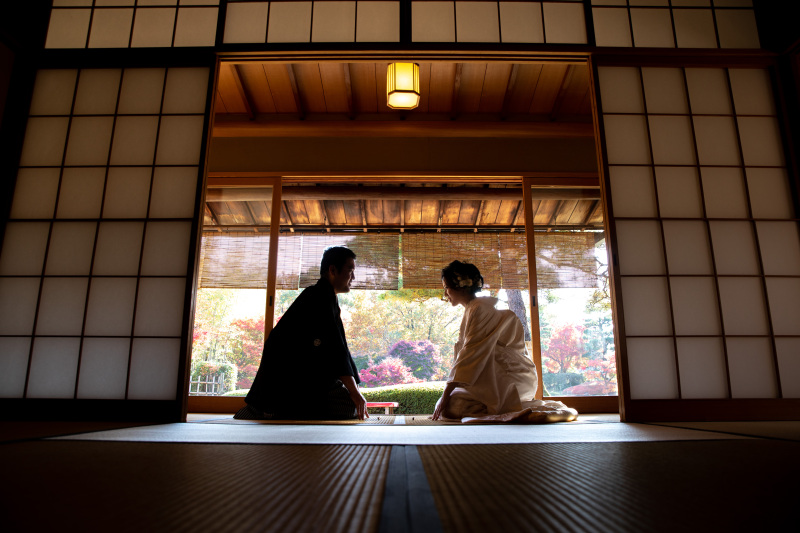 シルエット風に