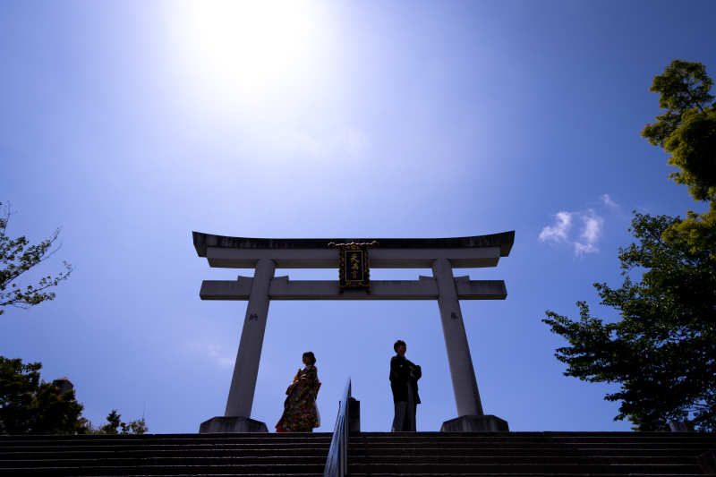 長岡天満宮にやってきました