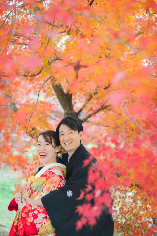 12月にきれいな紅葉がありました！