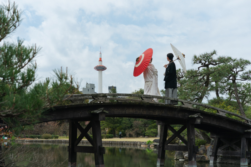 東本願寺のお庭