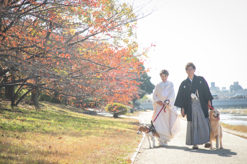 鴨川もすっかり秋です
