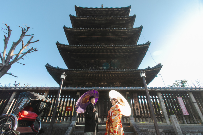 冬の京都、八坂！動画プランも付けました