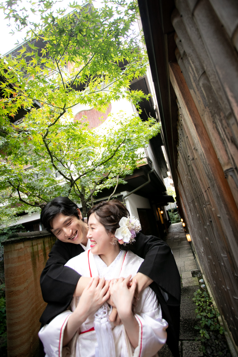 白無垢に掛け替え