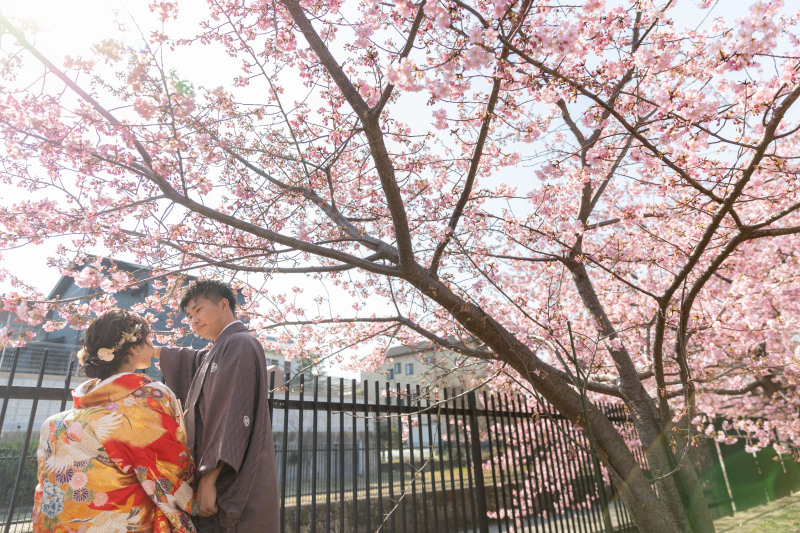 広角レンズでは