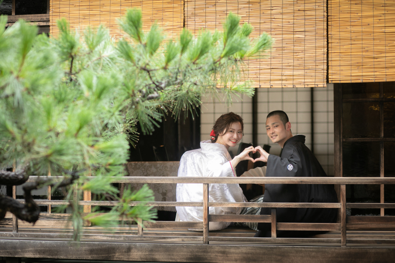 仲良くハートマーク