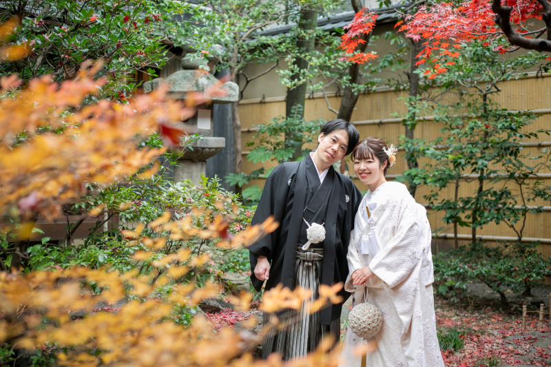 京町家で和装ウエディング