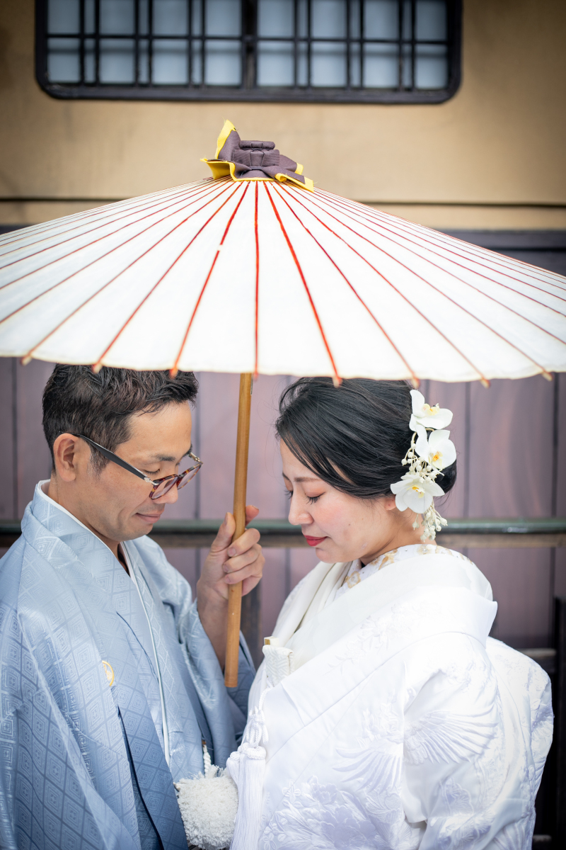 白無垢とヘアパーツ