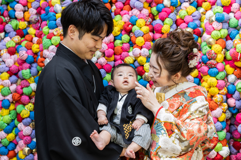 お子様と楽しく撮影