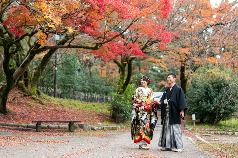 紅葉のグラデーション