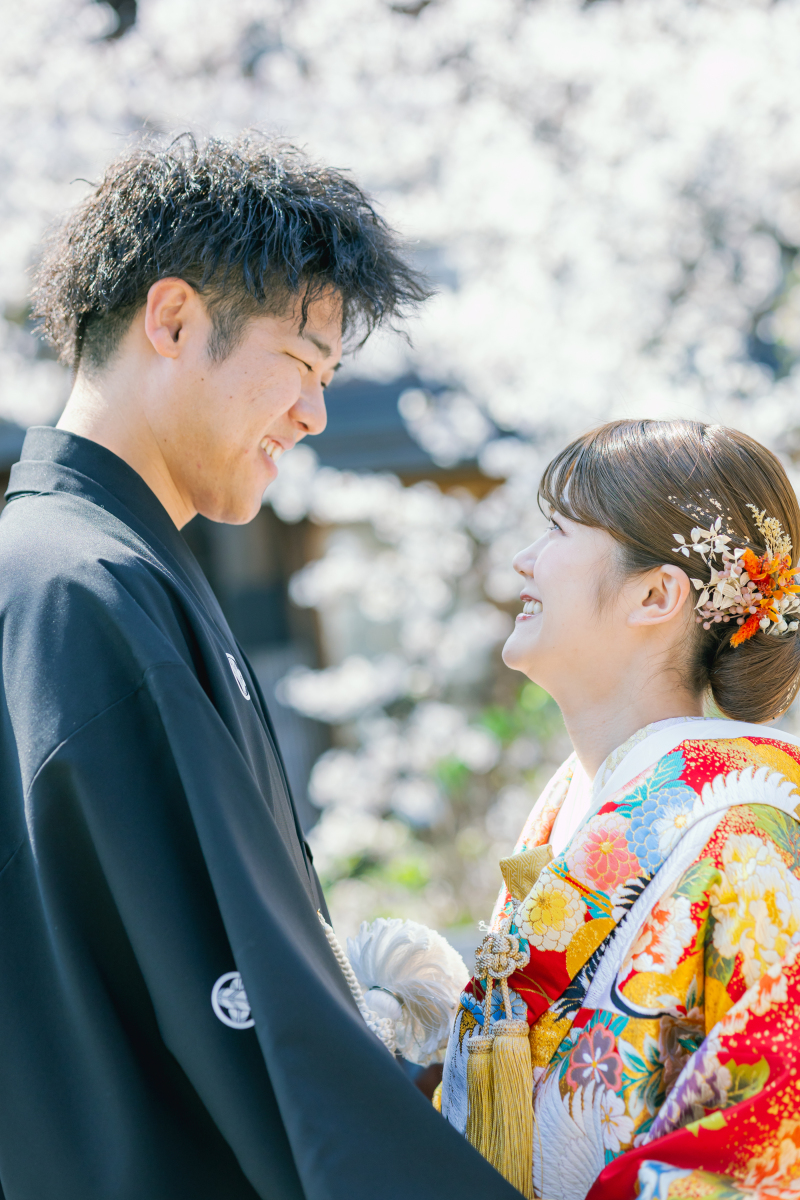 満開の桜と一緒に！